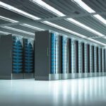 Futuristic AI Data Center Power Demand