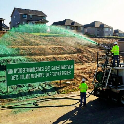 Why Hydroseeding Business 2026 is a Best Investment