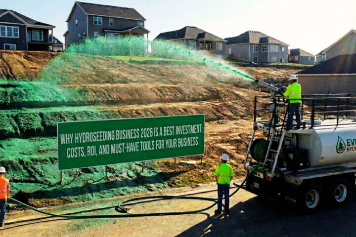 Why Hydroseeding Business 2026 is a Best Investment