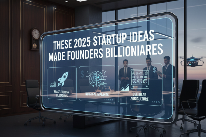 2025 Startup Ideas Made Founders Billionaires
