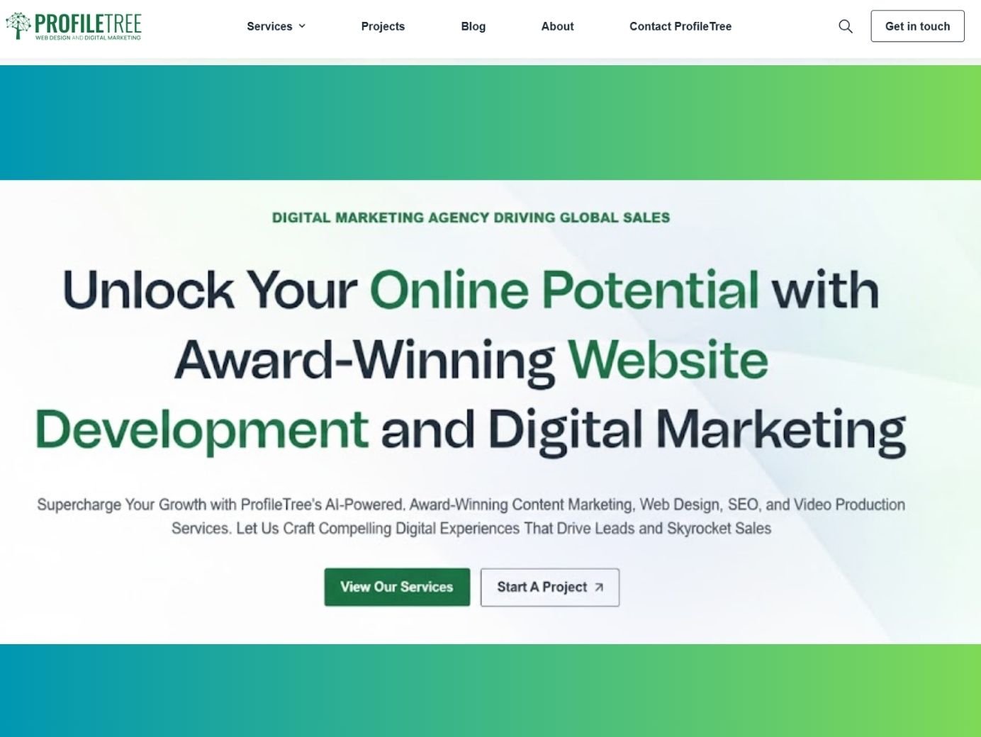 startup website lead generation