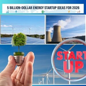 5 Billion-Dollar Energy Startup Ideas for 2026