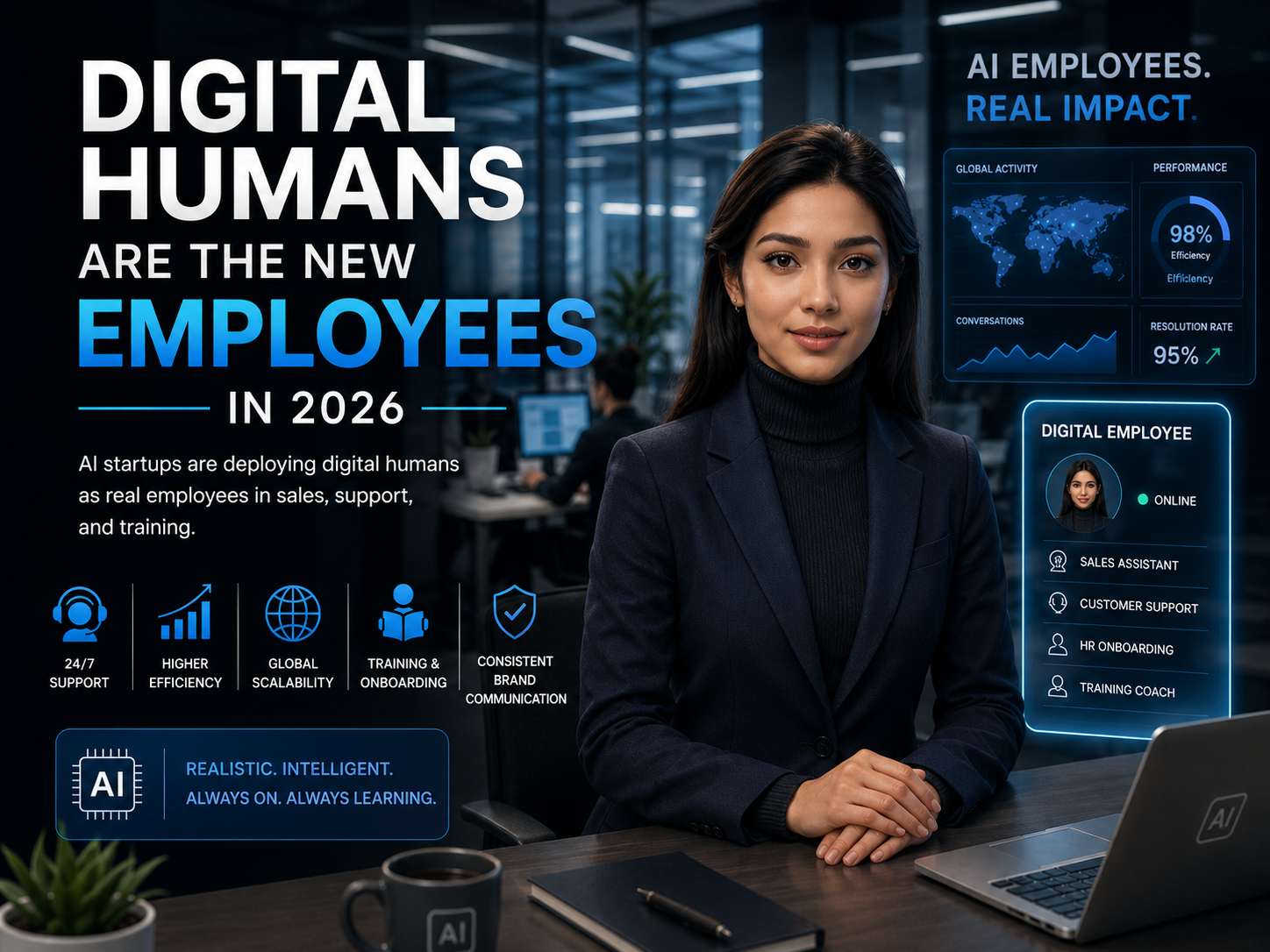 Digital Humans Are Becoming Real Employees