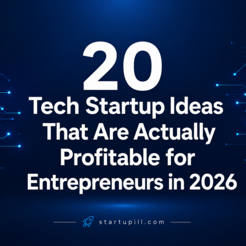 20 profitable tech startup ideas for entrepreneurs in 2026