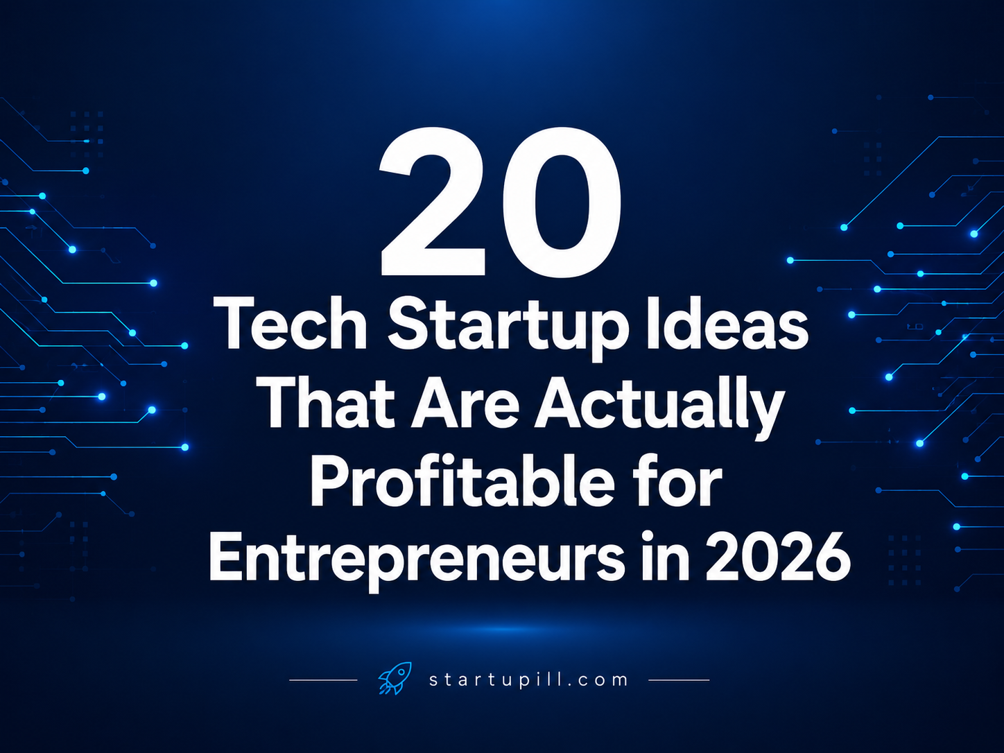 20 profitable tech startup ideas for entrepreneurs in 2026