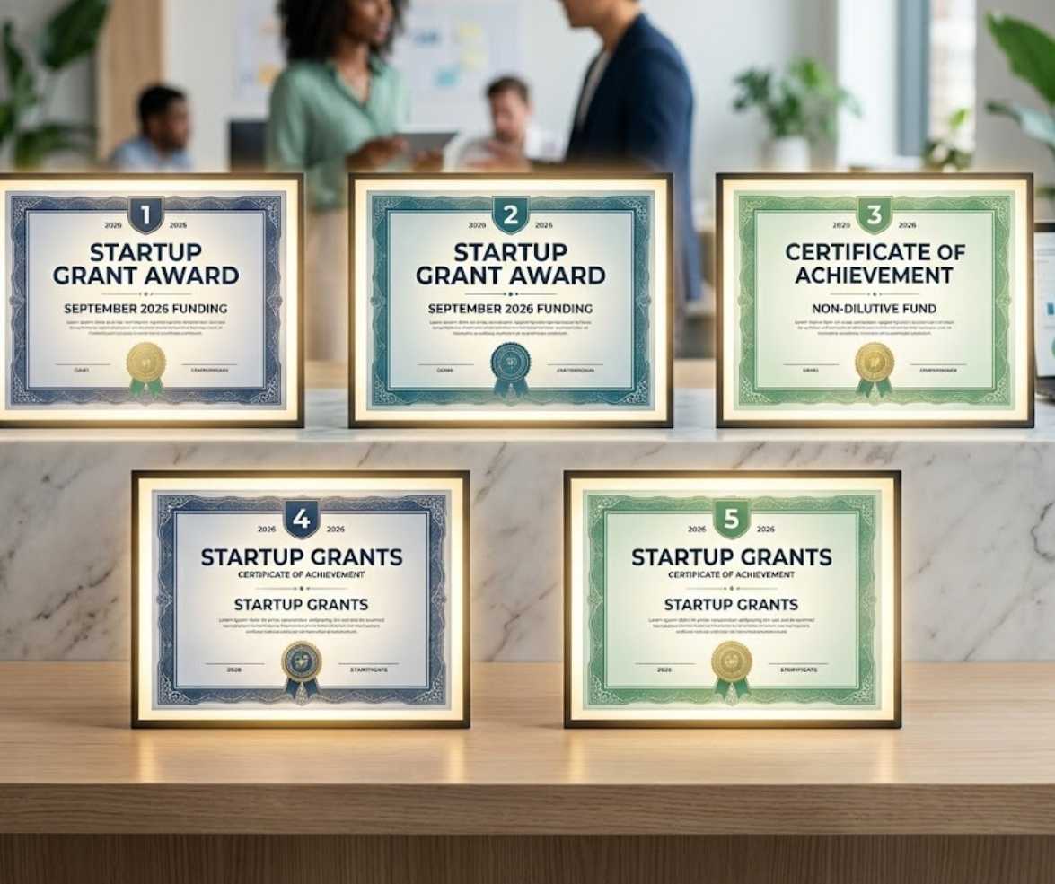 5 Startup Grants