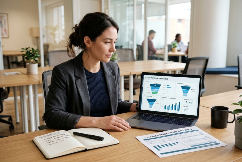 Sales pipeline report